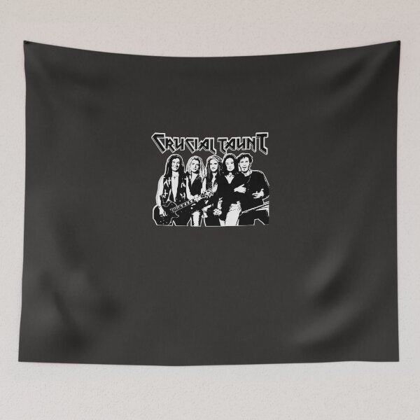 Item preview, Crucial-Taunt-Wayne'S-World-Parody-Band-Cassandra designed and sold by jubertxub.