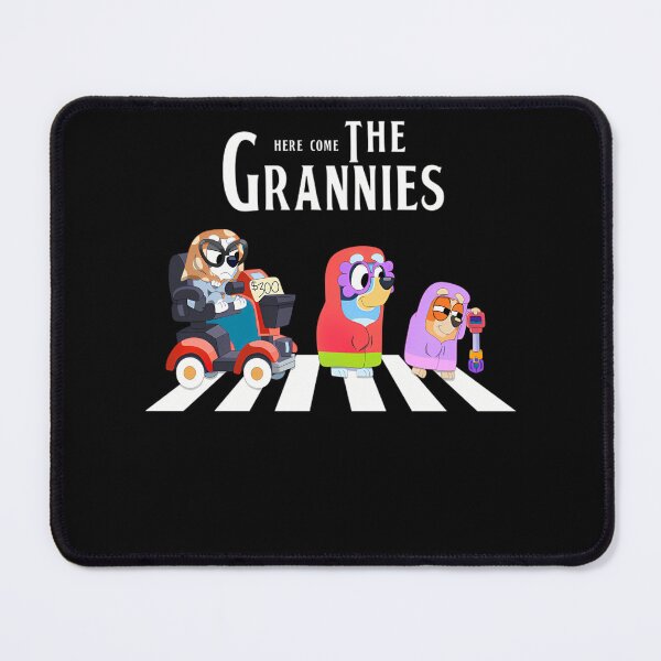 Item preview, Bluey Here Come The Grannies Band Style designed and sold by GilbertAuger.