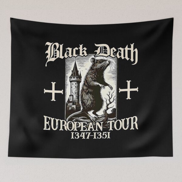 Item preview, Tour Rat European Death Black designed and sold by TrendyNatalia.