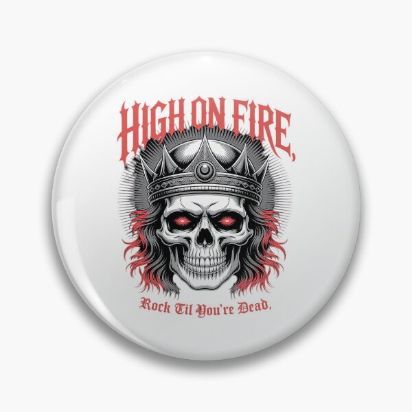 Item preview, Fury Vintage Band Metal Heavy in Forged Music Flames designed and sold by SaltySourDesig.