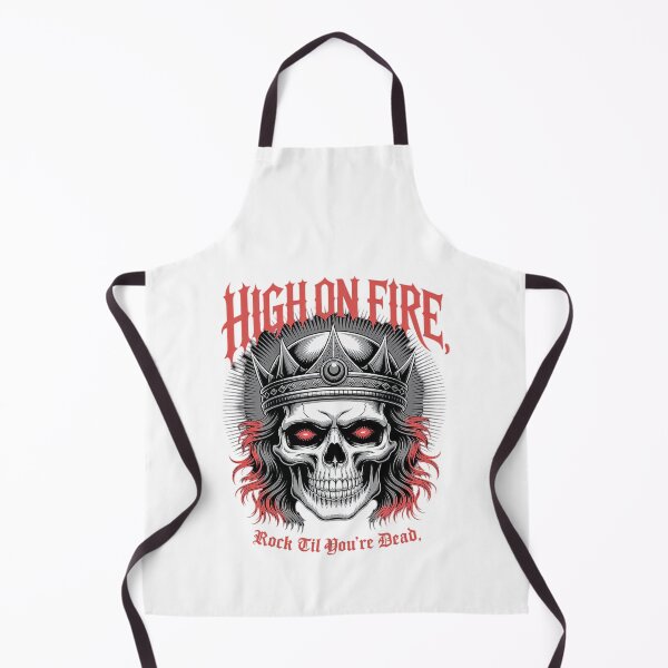 Item preview, Fury Vintage Band Metal Heavy in Forged Music Flames designed and sold by SaltySourDesig.