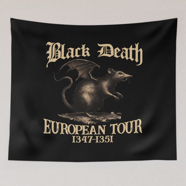 Item preview, Black European Rat Tour Death designed and sold by TrendyNatalia.