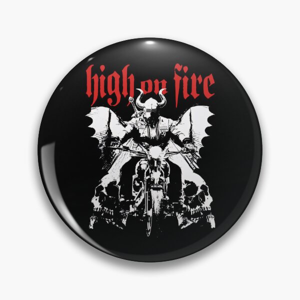 Item preview, Vintage in Fury Band Forged Heavy Metal Music Flames designed and sold by SaltySourDesig.