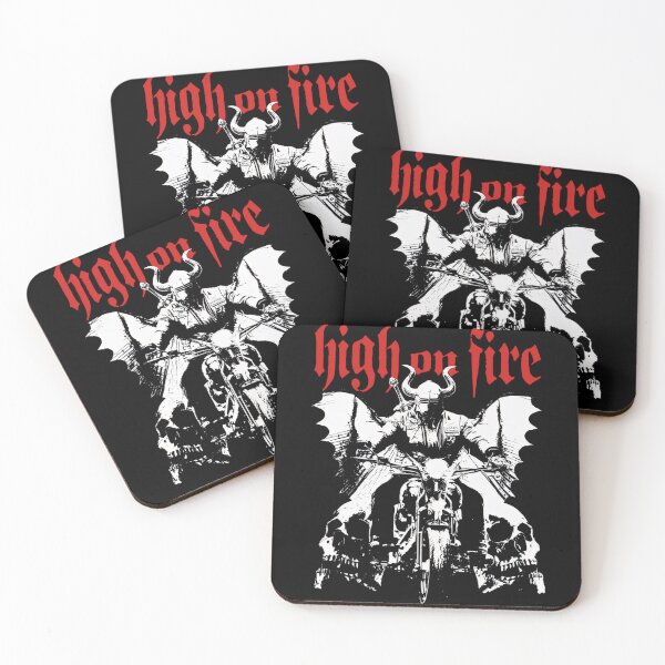 Item preview, Vintage in Fury Band Forged Heavy Metal Music Flames designed and sold by SaltySourDesig.