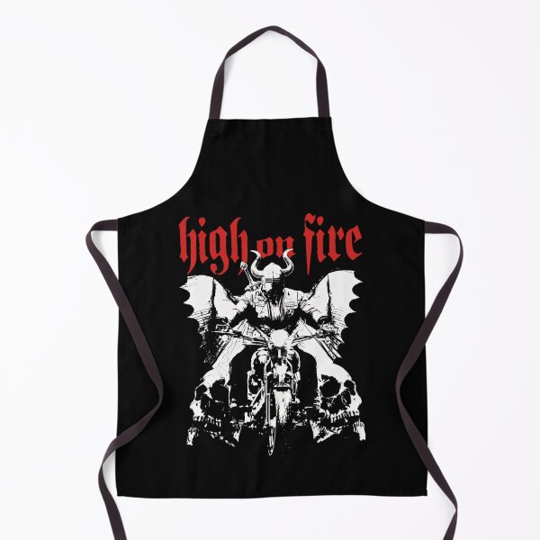 Item preview, Vintage in Fury Band Forged Heavy Metal Music Flames designed and sold by SaltySourDesig.