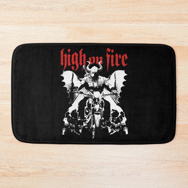 Item preview, Vintage in Fury Band Forged Heavy Metal Music Flames designed and sold by SaltySourDesig.