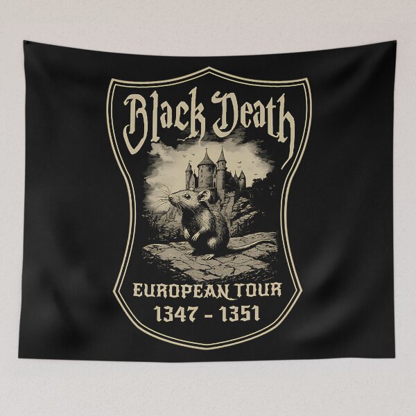 Item preview, Tour Death Rat European Black designed and sold by TrendyNatalia.
