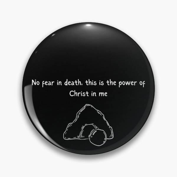 Item preview, No Fear In Death- Lyric t shirt designed and sold by ByJireh22.