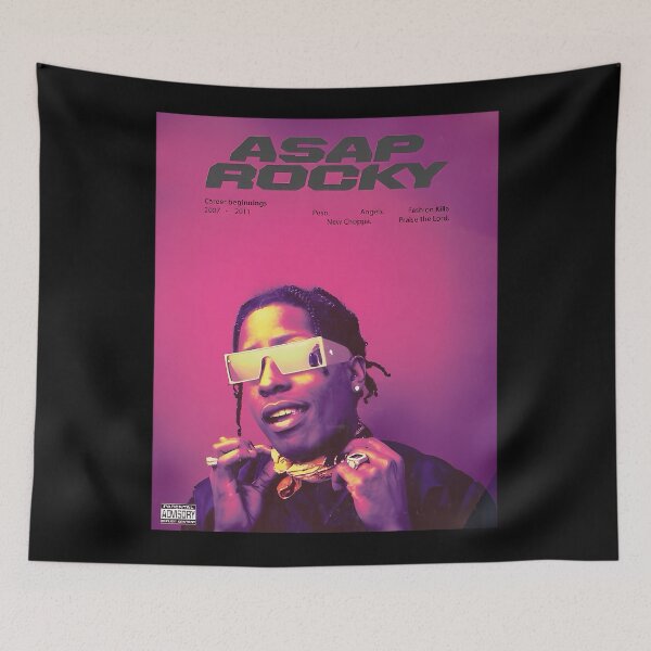 Item preview, Music Retro Tour Rap Art designed and sold by ScarecrowShort.