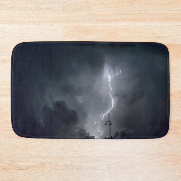 Item preview, Lightning Flash in the Night Sky designed and sold by Sandra  Aguirre.