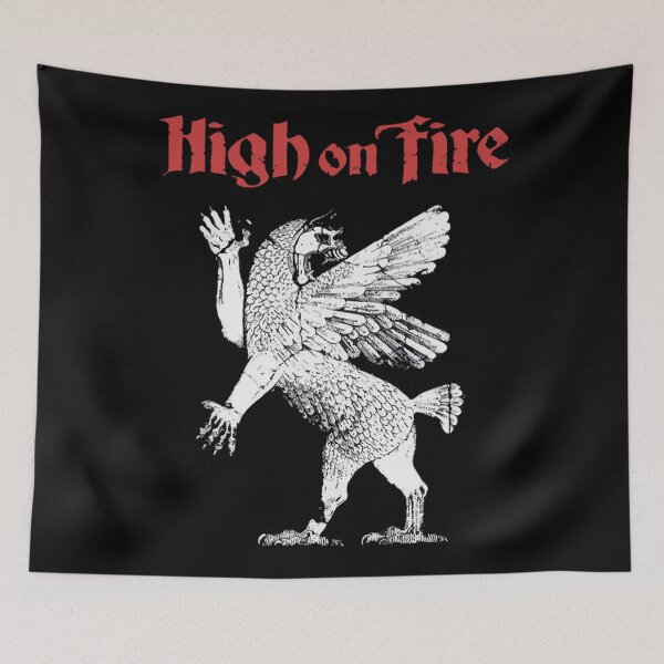Item preview, Forged Vintage in Fury Heavy Band Flames Music Metal designed and sold by SaltySourDesig.