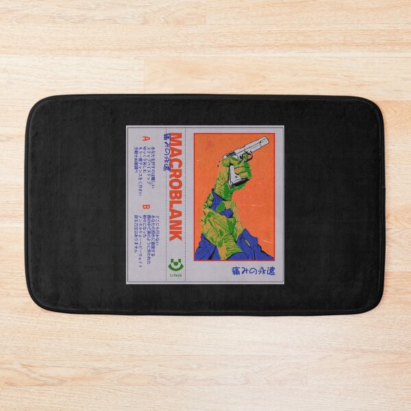 Item preview, Macroblank - 行方不明 Album Cover    designed and sold by tiaknightfabric.