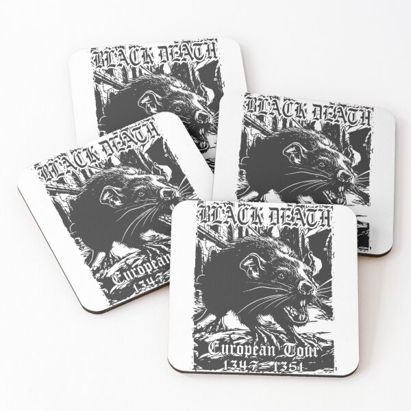 Item preview, European Tour Death Black Rat designed and sold by TrendyNatalia.