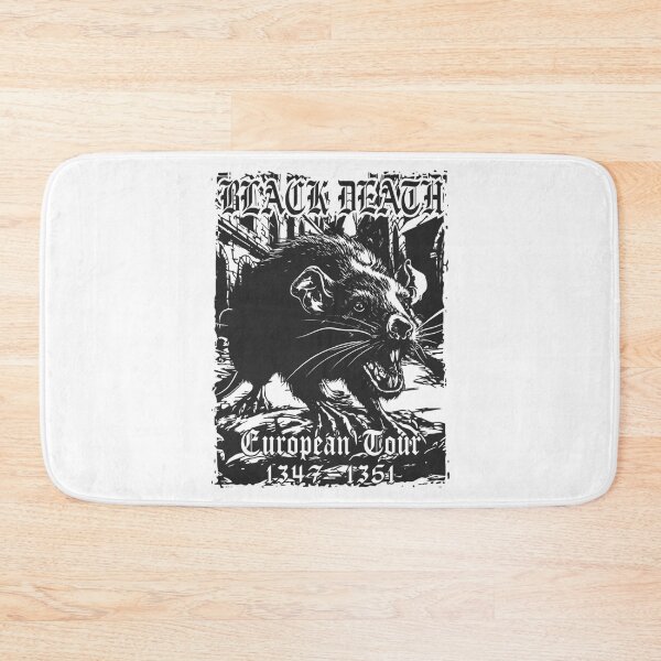 Item preview, European Tour Death Black Rat designed and sold by TrendyNatalia.