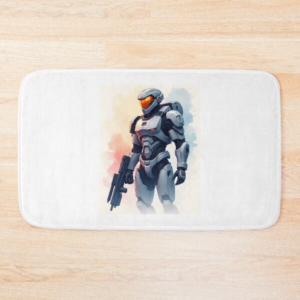 Item preview, Space Soldier Design - Action FPS & RPG gaming fans of gun-wielding Legends designed and sold by SlightlyUnreal.