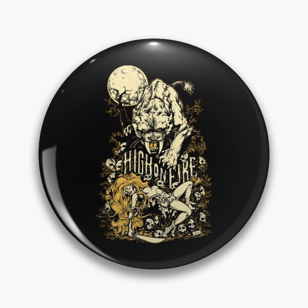 Item preview, Music Forged Vintage Band Metal in Flames Heavy Fury designed and sold by SaltySourDesig.