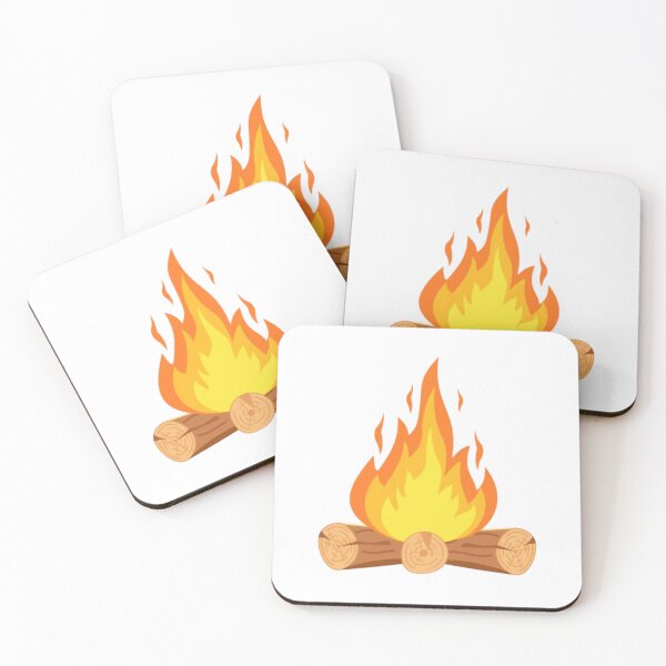 Item preview, A warm and inviting campfire crackling under the night sky designed and sold by Aariq.