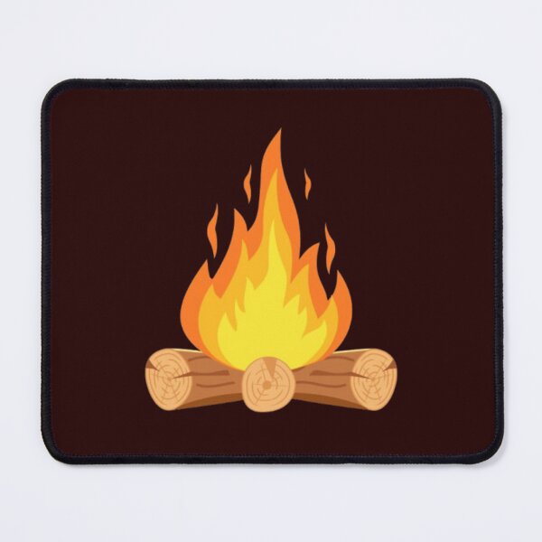 Item preview, A warm and inviting campfire crackling under the night sky designed and sold by Aariq.