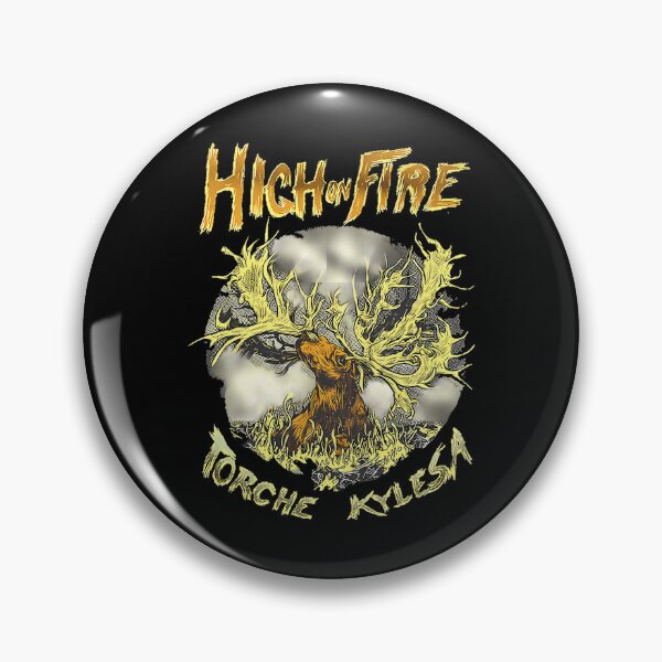 Item preview, Music Heavy Flames Metal Band Forged Vintage Fury in designed and sold by SaltySourDesig.