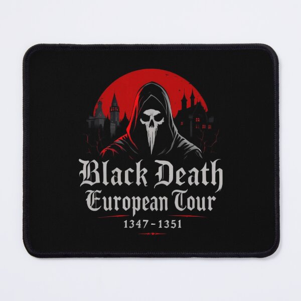 Item preview, Black European Tour Death Rat designed and sold by TrendyNatalia.