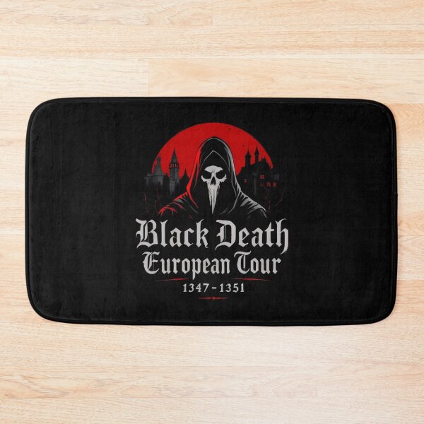 Item preview, Black European Tour Death Rat designed and sold by TrendyNatalia.