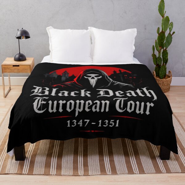 Item preview, Black European Tour Death Rat designed and sold by TrendyNatalia.