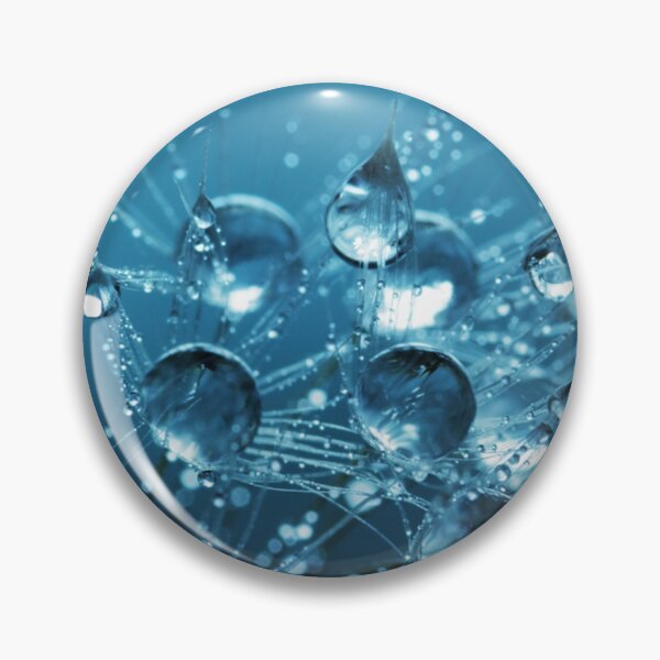 Item preview, Frozen drops of water  designed and sold by tiaknightfabric.