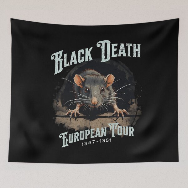 Item preview, Death European Black Rat Tour designed and sold by TrendyNatalia.