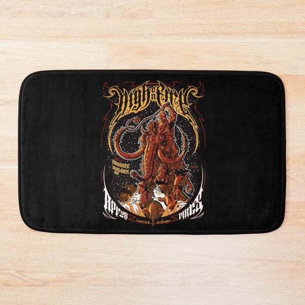 Item preview, Metal Vintage Music Flames Band Heavy Forged Fury in designed and sold by SaltySourDesig.