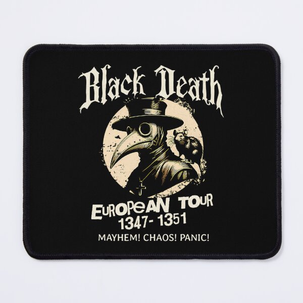 Item preview, European Death Tour Rat Black designed and sold by TrendyNatalia.