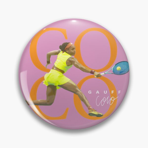 Aperçu de l'œuvre Photo d'action de la star du tennis Coco Gauff | Édition limitée créée et vendue par TimErmlich.