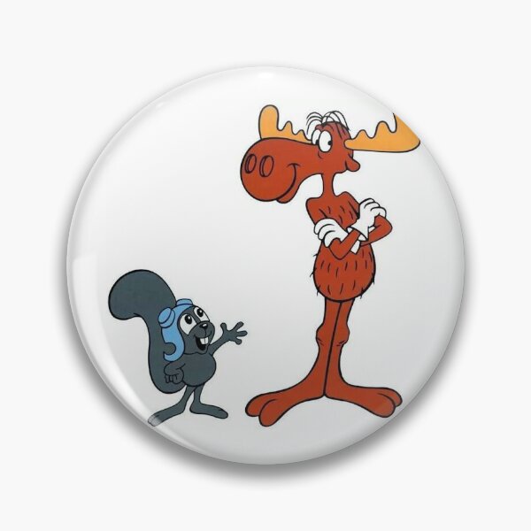 Item preview, Rocky and Bullwinkle Cartoon designed and sold by Lbeck1869.