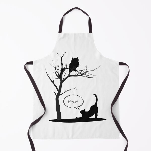 Item preview, Meowl Funny Black Cat Halloween Design Spooky Cat Pun designed and sold by luckyhue.