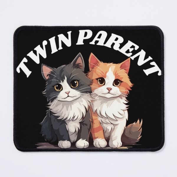 Item preview, Twin Cat Parent | Childfree Pet Parent | Cat Lovers designed and sold by boldstuffshop.