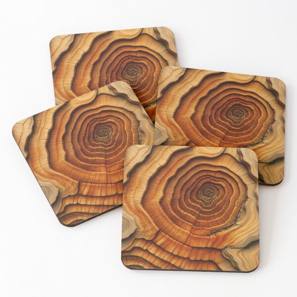 Item preview, Wooden Rings Texture designed and sold by Kaleidoscope Print.
