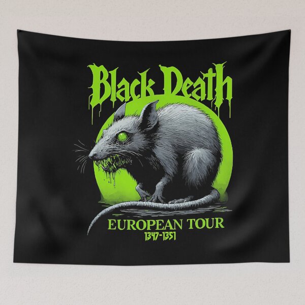 Item preview, Tour European Death Rat Black designed and sold by TrendyNatalia.