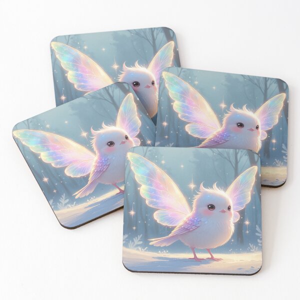 Item preview, Magical Fairy Shima Enaga with Sparkling Wings designed and sold by LEO'S CREATURE　れおずくりーちゃー.