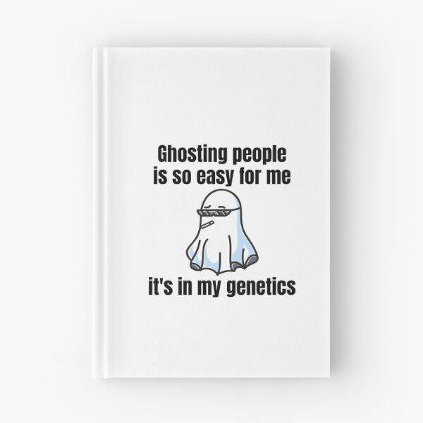 Item preview, Ghosting People is so Easy for me It's in My Genetics  Funny Spooky Halloween Design designed and sold by luckyhue.