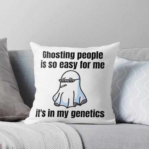 Item preview, Ghosting People is so Easy for me It's in My Genetics  Funny Spooky Halloween Design designed and sold by luckyhue.