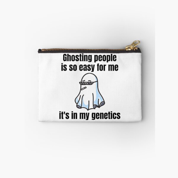 Item preview, Ghosting People is so Easy for me It's in My Genetics  Funny Spooky Halloween Design designed and sold by luckyhue.
