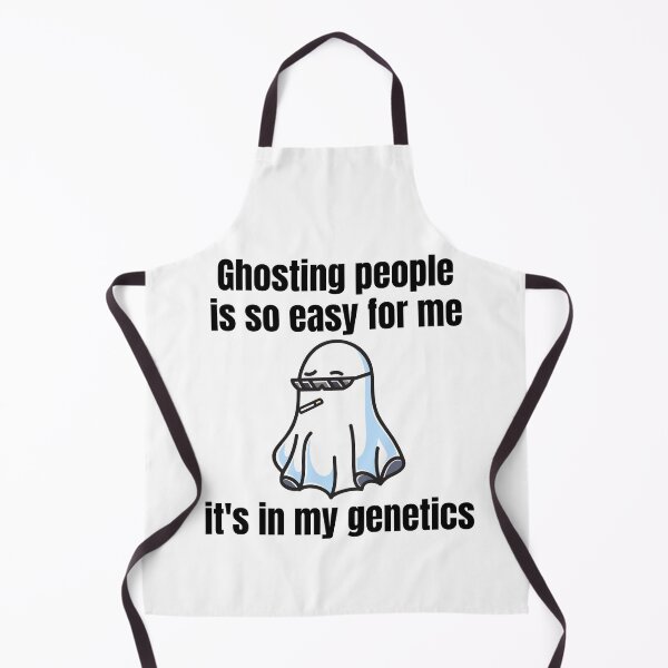 Item preview, Ghosting People is so Easy for me It's in My Genetics Funny Spooky Halloween Design designed and sold by luckyhue.