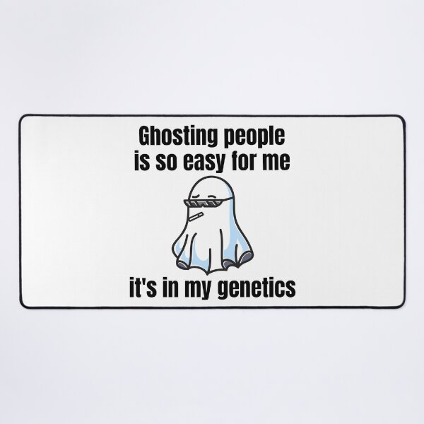 Item preview, Ghosting People is so Easy for me It's in My Genetics  Funny Spooky Halloween Design designed and sold by luckyhue.