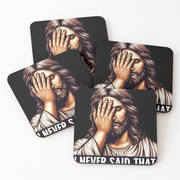Item preview, I NEVER SAID THAT meme Jesus Christ designed and sold by CalistaVonRue.