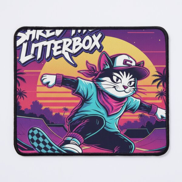 Item preview, Checkerboard Skater Cat Cool Streetwear Skateboarding Kitty Design designed and sold by Neko-Doodle-co.