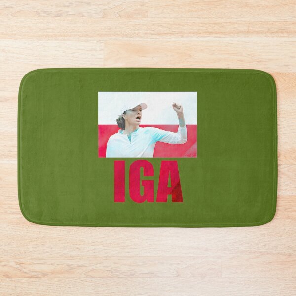 Item preview, Iga Swiatek Tennis Champion Victory Pose | Limited Edition designed and sold by ThomasNoblee.