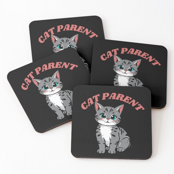 Item preview, Cat Parent - Cute Kitty Design for Cat Moms, Cat Dads, Fur Baby Parents, Childfree Cat Lovers & Pet Owners designed and sold by boldstuffshop.