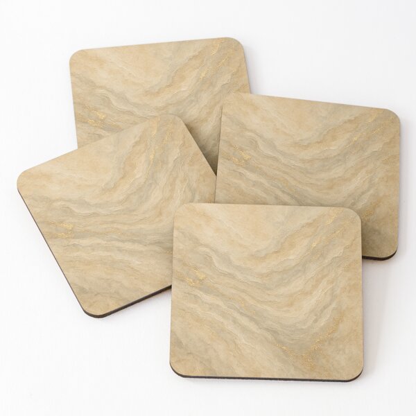 Item preview, Earthy Natural Pattern with Gentle Gold Accents designed and sold by mindmadecrafts.