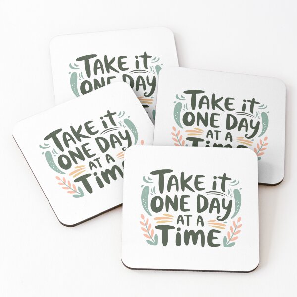 Item preview, Take it One Day at a Time — One Step at a Time designed and sold by FrenchTouch77.