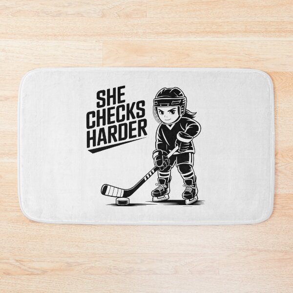 Item preview, Comic Book Style Hockey Player designed and sold by SplashTastic.