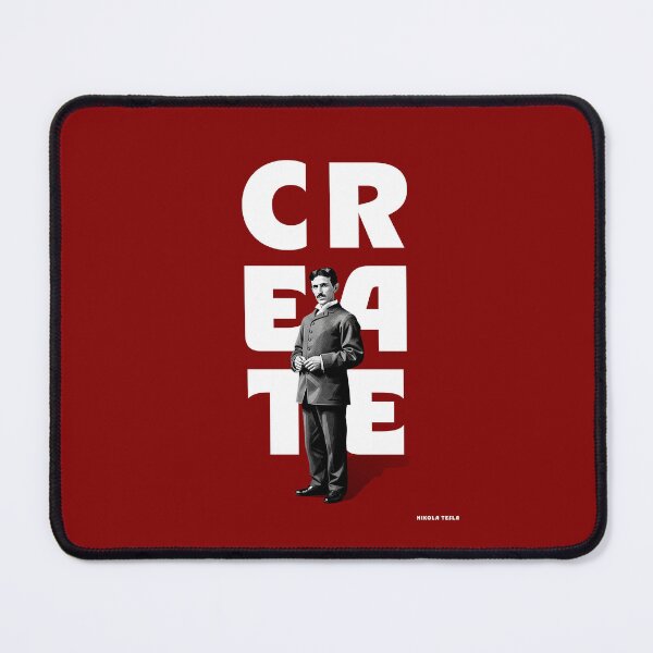 Item preview, Nikola Tesla - Create designed and sold by The Telugu Guy.